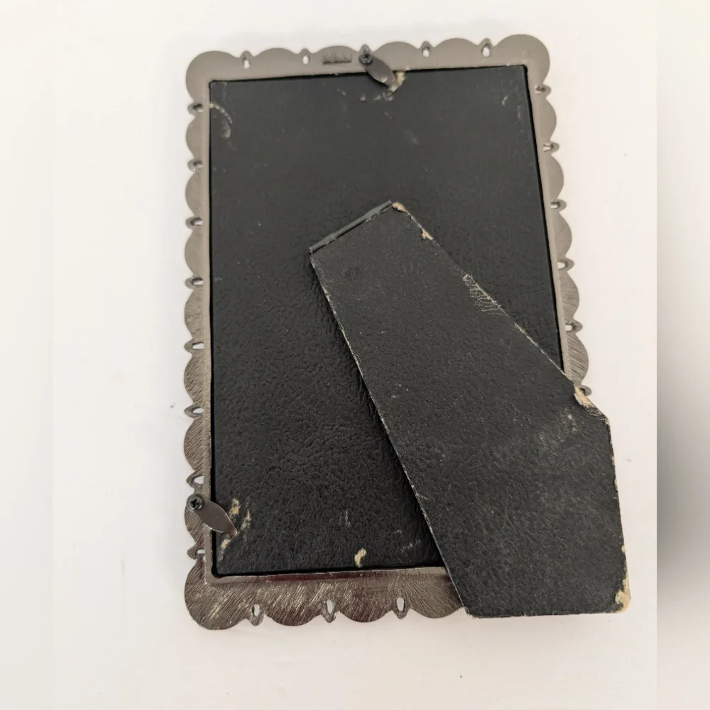 Picture Frame with Gold Crystal Accents